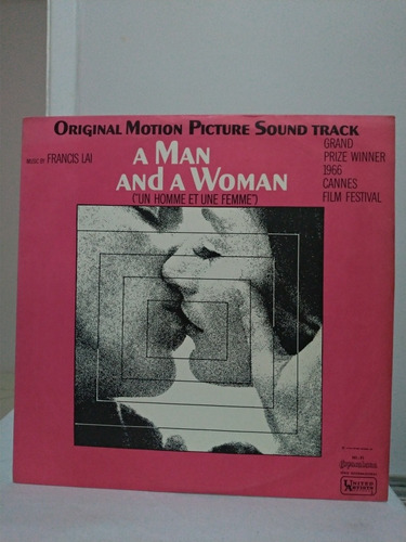 Lp Um Homem Uma Mulher. Trilha Sonora