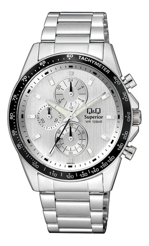 Reloj Para Unisex Q&q S394j201y Plateado