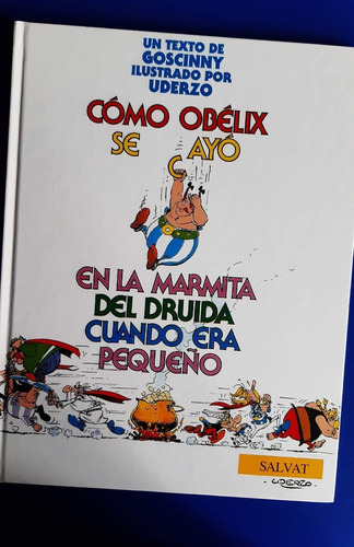 Libro Comic Asterix - Obelix Marmita - Ed Tapa Dura - Nuevo