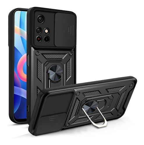 Funda Uso Rudo Poco M4 Pro 5g / Note 11 5g + Mica Protectora