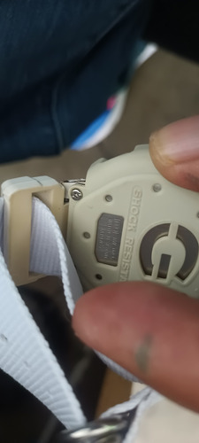 Reloj Casio G Shock Dw 0097 Unicornio Sin Bicel Blanco Blanco Gris (Usado)