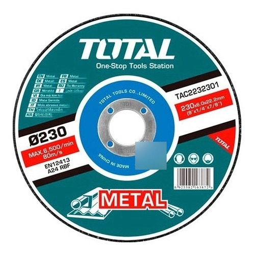 Disco De Corte Total Tac2131801 - 2mm - Metal