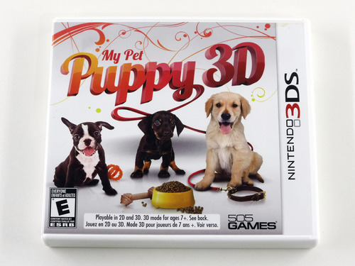 My Pet Puppy 3d Original Nintendo 3ds