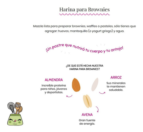 Fralugio Harina Brownies Veganos Morama Ideal Dieta Keto