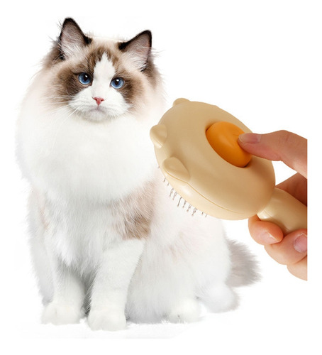 (yg) Brush, Autolimpiante, Cepillo De Pelo Para Gatitos Y Ga