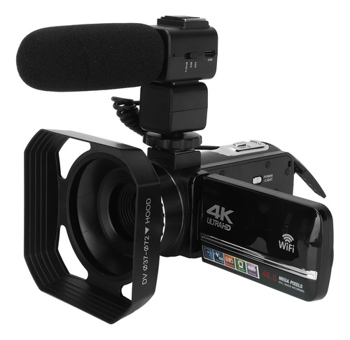 Capucha De Lente De Micrófono Con Control Remoto De 4k Para