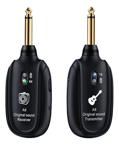 Transmisor De Audio Receptor Equipo De Música De Guitarra