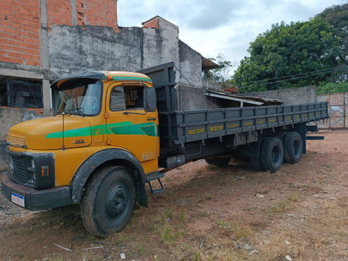 Mb 1113 Truck Carroceria De Madeira Ano 1974