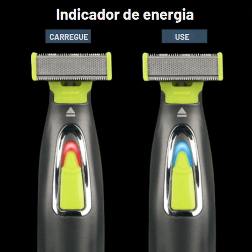 Kit Barbeador E Aparador De Pelo Portatil Sem Fio Eletrico