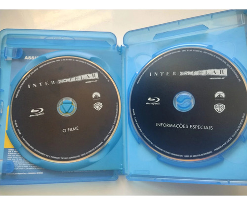 Blu-ray Interstelar Duplo Raro (Usado)
