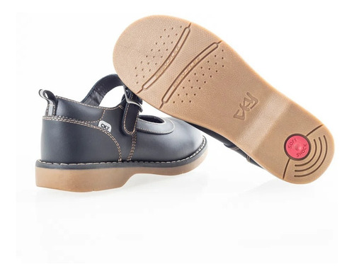 Imagen 2 de 4 de Zapato Colegio Niña Colloky Una Hebilla N 30 32 37 38 39 40