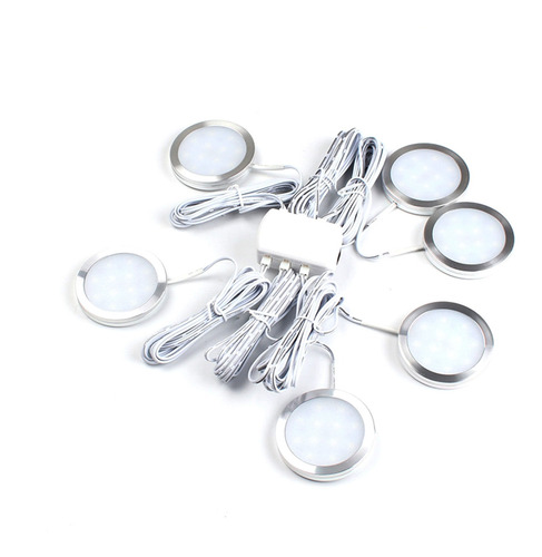 Imagen 2 de 9 de Pack De 6 Luces Led Interiores De 12 V Led Empotrable Downli