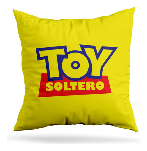 Cojin Deco Toy Soltero (d0637 Boleto.store)
