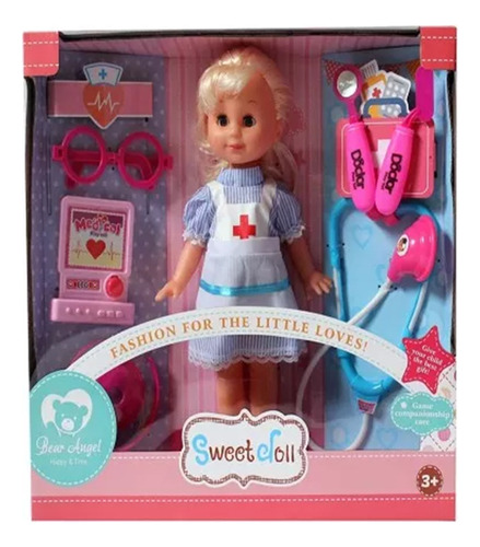 Muñeca Sweet Doll Mu15 Accesorios  Explorer Fan