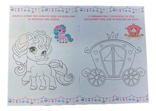Livro Princesas Arte de Colorir Online Editora capa mole 2024