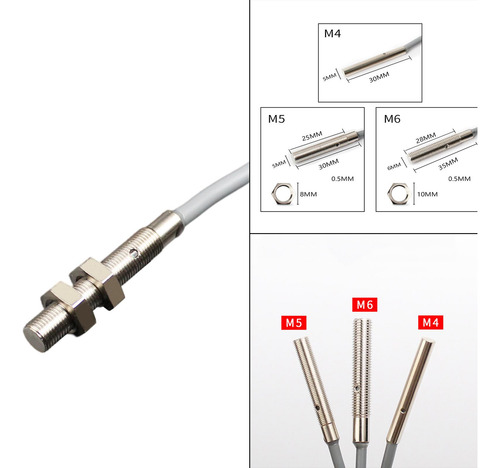 Detección De Sensor De Proximidad De Cilindro De M5 Pnp