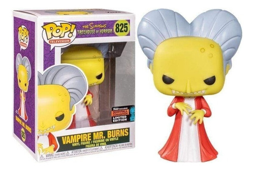 Funko The Simpsons Mr. Burns Vampire Exclusivo Nycc 825 Se (Usado)