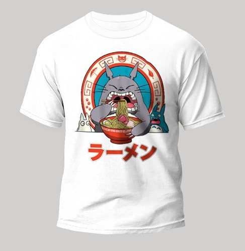 Remera Totoro 100% Algodón Premium