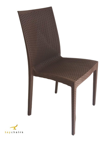 Cadeira Rattan Kit Com 12