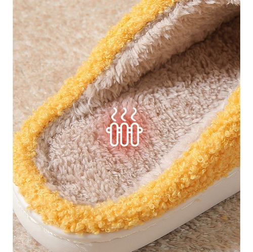 Pantufla Cálida Unisex Invierno De Algodón