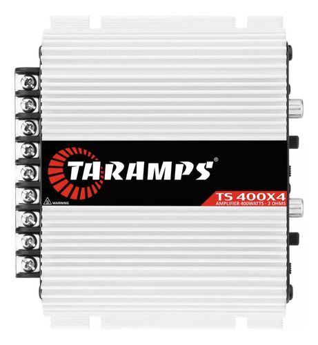Paquete Taramps Amplificador Ts400x4 Y Dsp Pro2.4s Color Negro