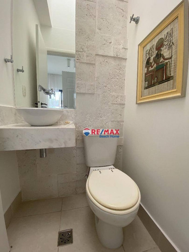 Imagem 13 de 30 de Cobertura À Venda, 190 M² Por R$ 870.000,00 - Praia Pitangueiras - Guarujá/sp - Co0073