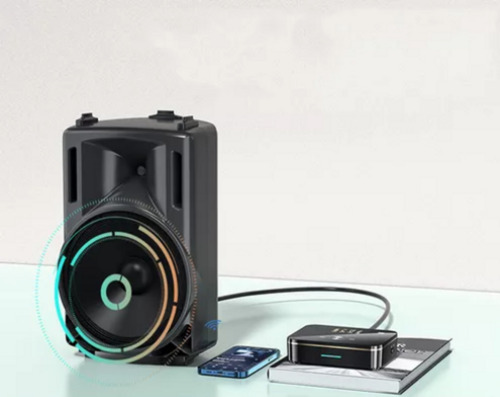Transmisor Receptor Adaptador Bluetooth Convertidor Optico