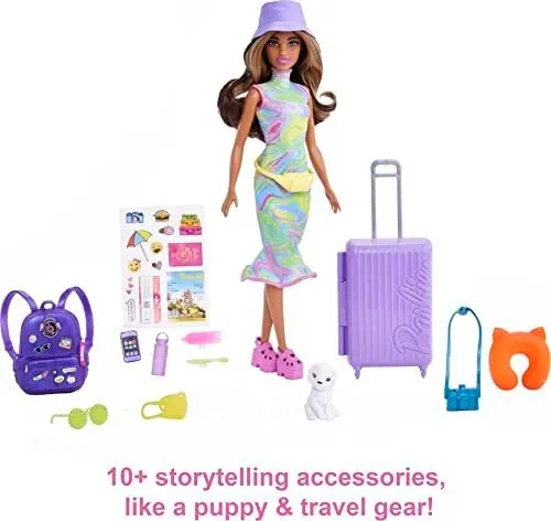 Set de viaje de barbie new arrivals