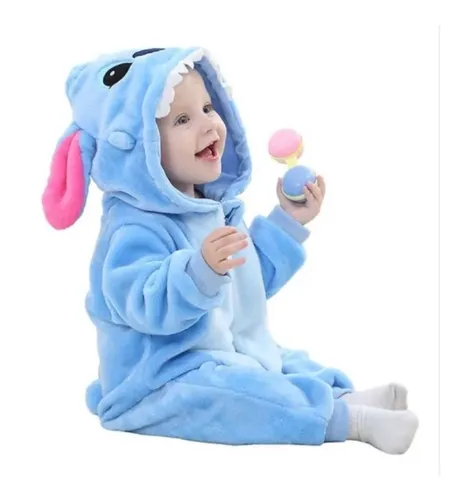 Pijama de Stitch para Niños - Disfraz Kigurumi de Disney para