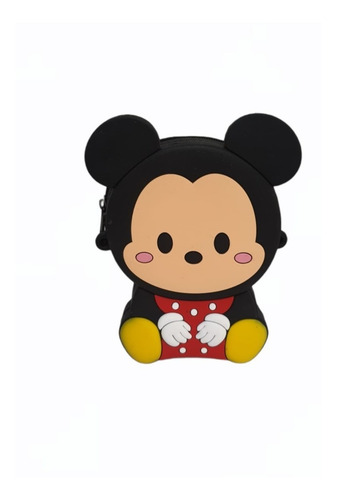 Imagen 3 de 5 de Monedero De Silicona De Disney Con Correa