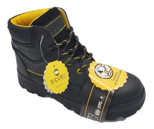 Bota Sicuro Dielectrica Grosso Sg-45 Napa Negro  25/29cm