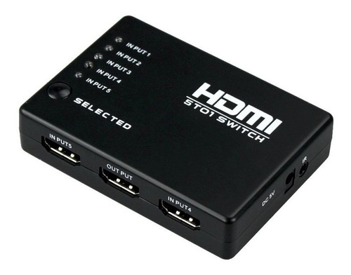 Selector Switch Puertos Hdmi 5 Entradas X 1 Salida + Control