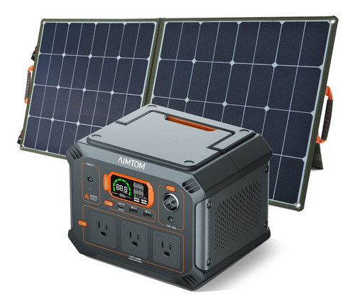 Aimtom Rebel Generador Solar Solarpal Plegable Etfe Combo Ca