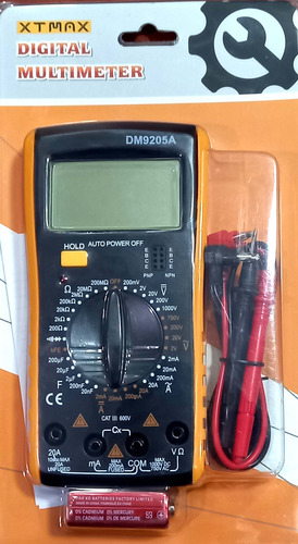 Tester Multitester Digital Xtmax Alta Calidad Model-dm9205a
