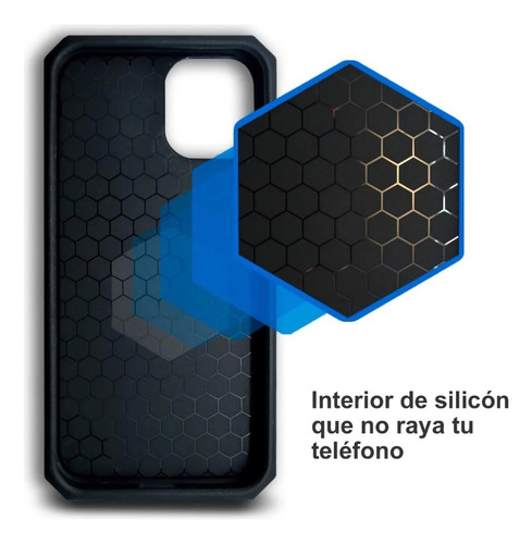Funda Protector Uso Rudo Con Anillo +mica Gratis Para Huawei