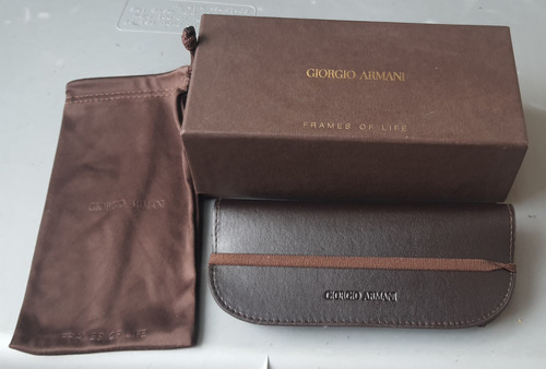 Original Estuche Blando Caja De Lentes Giorgio Armani 