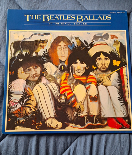 1980 The Beatles Ballads Álbum De Vinilo Japonés Apple 