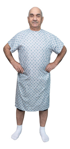 Amu Solutions 6 Pack Bata De Hospital Reutilizable Para De Y