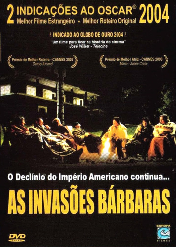 Dvd - As Invasões Bárbaras - ( Les Invasions Barbares )