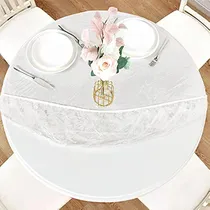 Comprar Manteles Para Mesa Redonda Impermeable Y Con Borde