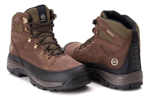 Bota Nobuck Premium Em Couro Chochorua Dark Brown - Estival