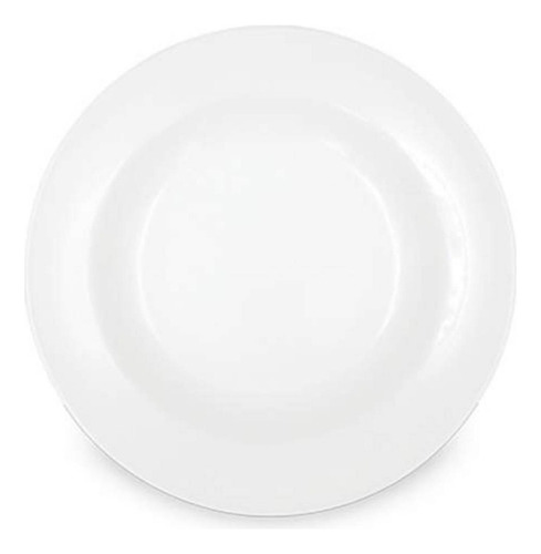 Plato Hondo De 23cm De Porcelana Blanco Wellington