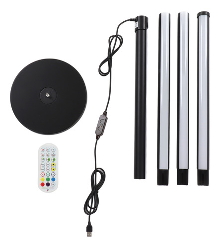 Luminária De Chão Led Moderna Minimalista Iluminada Rgb