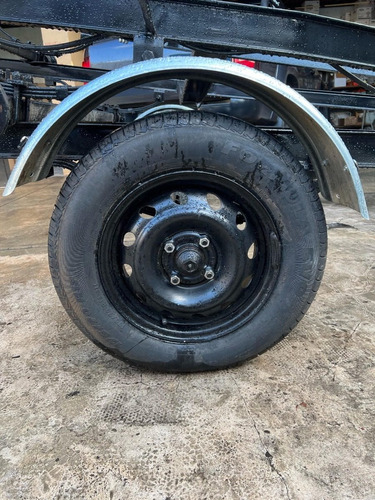 Imagen 8 de 9 de Trailer Pintado Doble T 80mm Cama Para Golpe Doble 4,90mts