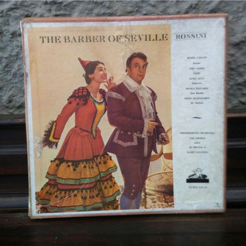 Lp Vinil Box The Barber Of Seville Rossini C 3 Unidades. /72