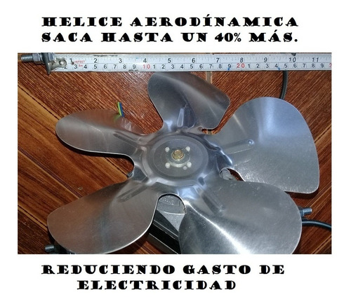 Imagen 6 de 9 de Extractor De Aire 9,5 '¡afuera El Humo De Mi Quincho?medidas