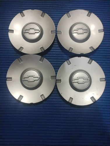 Kit De 4 Tapas Copa Polveras De Chevy C2 Originales Usadas (Usado)