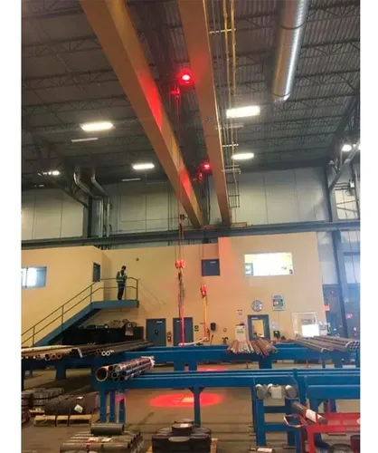 Led De Sinalização Seguurança Maquina Red Zone Vo6 127/220v