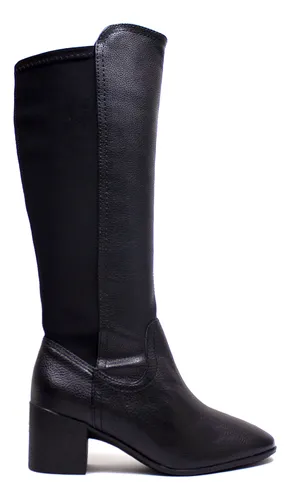 Bota Feminina Bottero Cano Longo B sica Com Lycra 347808