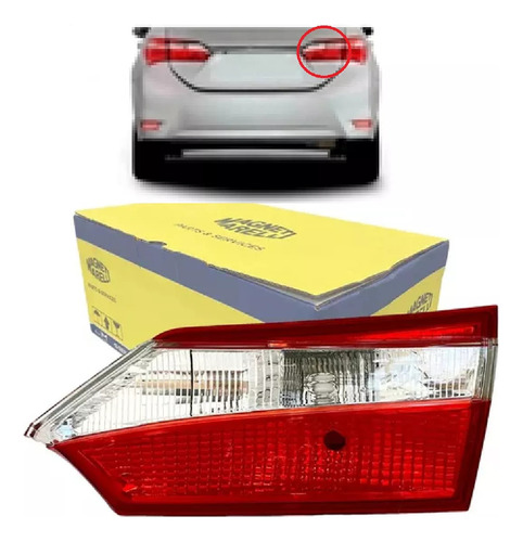 Lanterna Porta Malas Corolla 2015 2016 2017 Direita Sem Led
